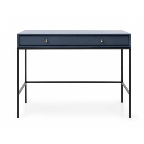 ARON MT104 Schreibtisch/Schminktisch Marineblau